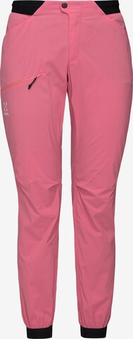 Haglöfs Regular Outdoorhose 'L.I.M Fuse' in Pink: predná strana