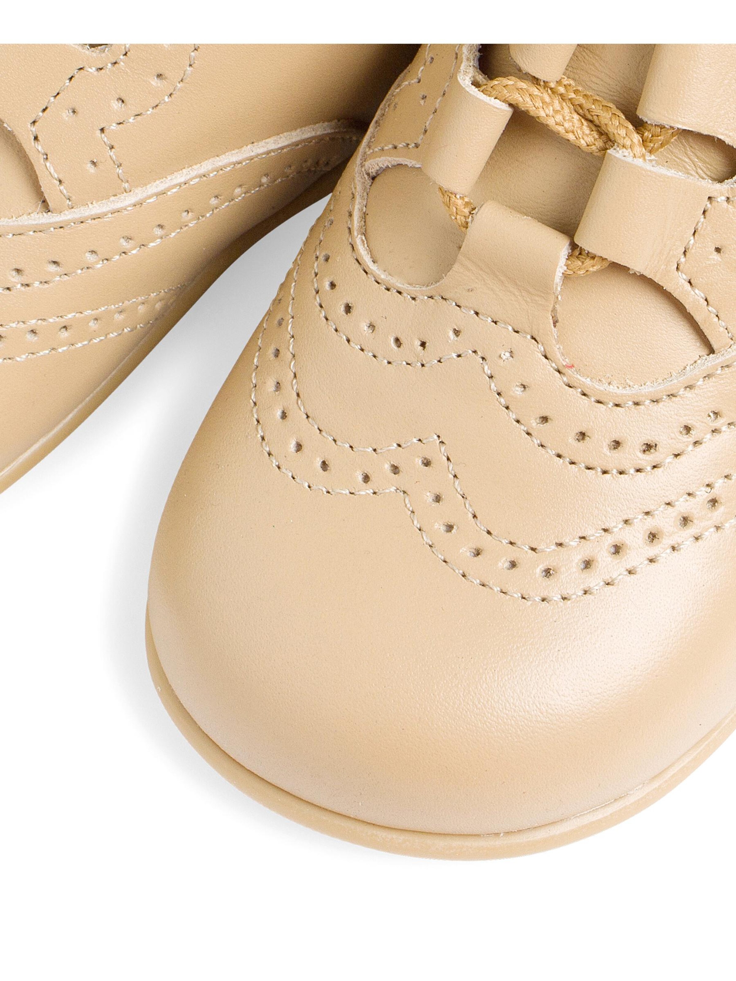 Pisamonas - Zapatos primeros pasos en beige