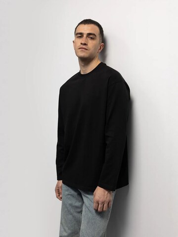 Giesto Shirt in Zwart: voorkant