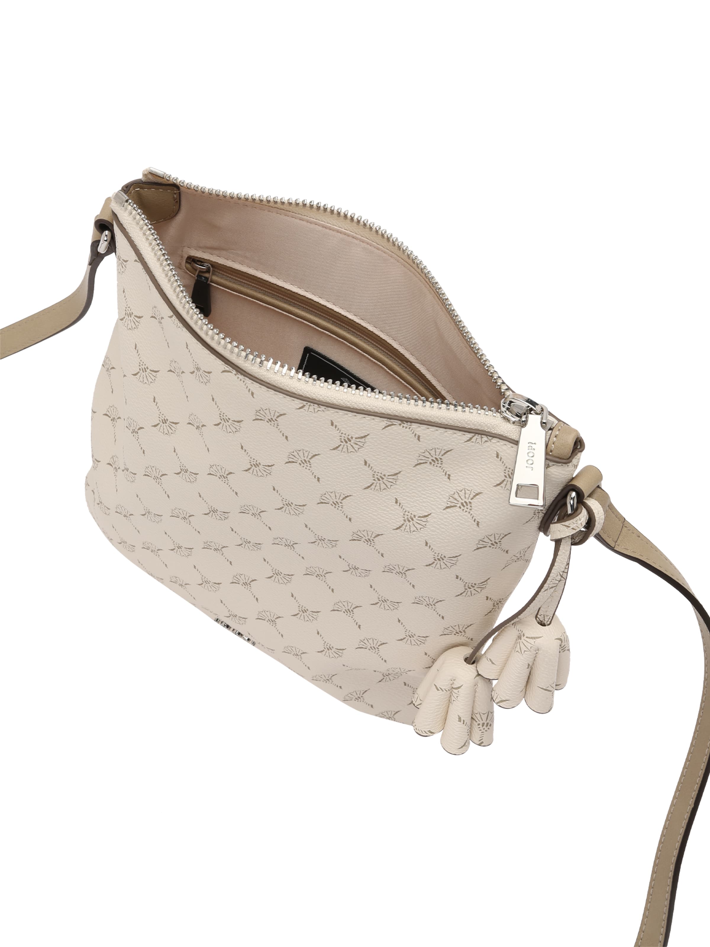 JOOP! Crossbody bag 'Flora 1.0 Dia' in White: top
