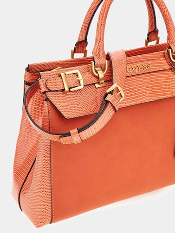GUESS Handtasche 'Sestri' in Orange