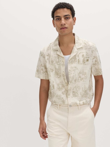 Regular fit Camicia di Marks & Spencer in beige: frontale