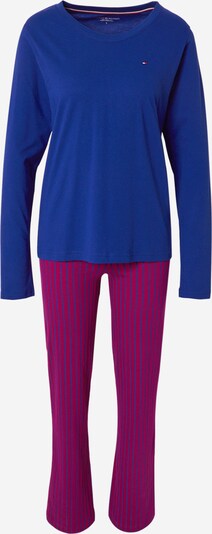 Tommy Hilfiger Underwear Pijama en azul real / rosa / rojo / blanco, Vista del producto