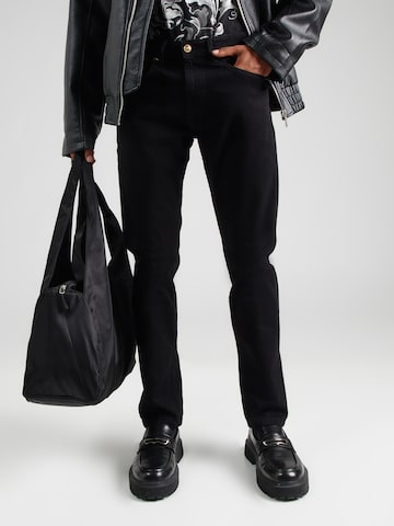 Slimfit Jeans 'Dundee' di Versace Jeans Couture in nero: frontale