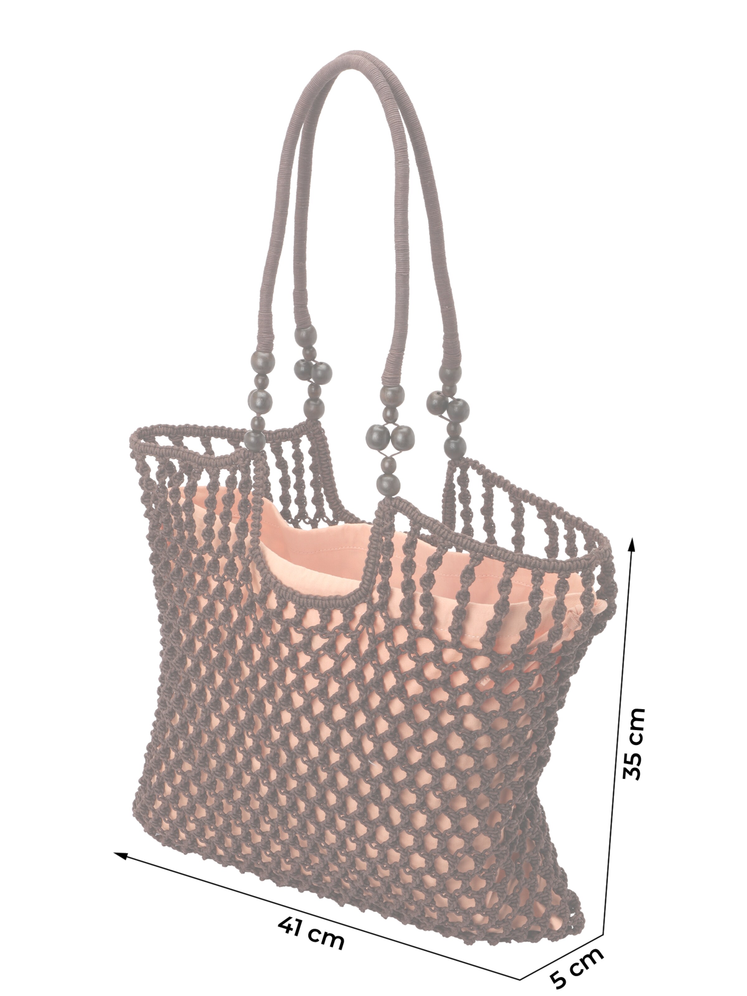 & Other Stories Torba shopper w kolorze brązowy