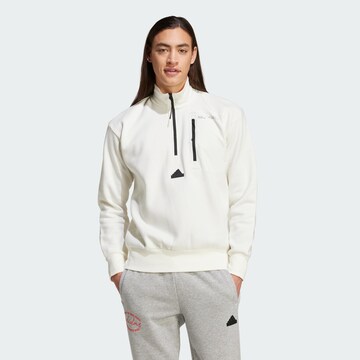 ADIDAS SPORTSWEAR Sportsweatshirt 'City Escape' in Weiß: Vorderseite