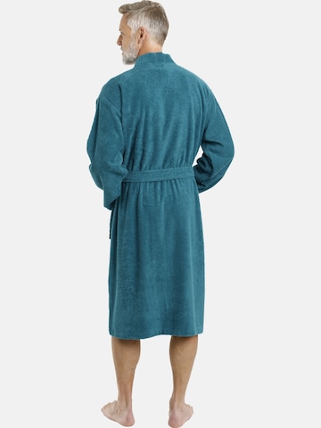 Jan Vanderstorm Long Bathrobe 'Janning' in Blue