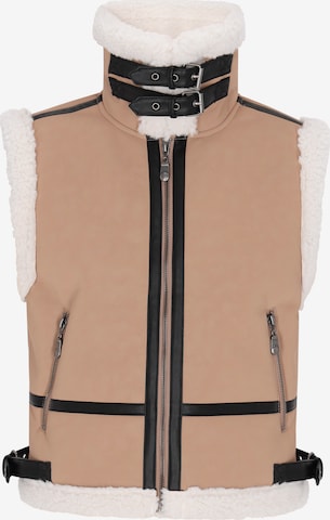 smėlio DreiMaster Vintage Liemenė: priekis