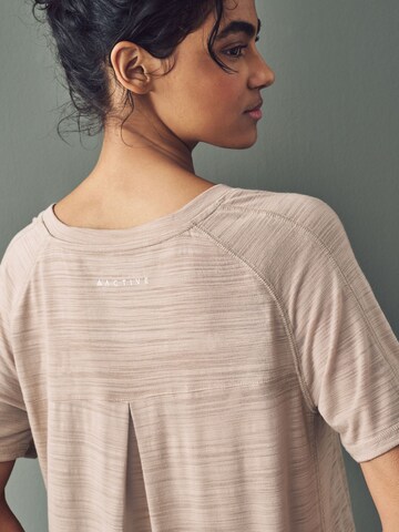 Next Functioneel shirt in Beige
