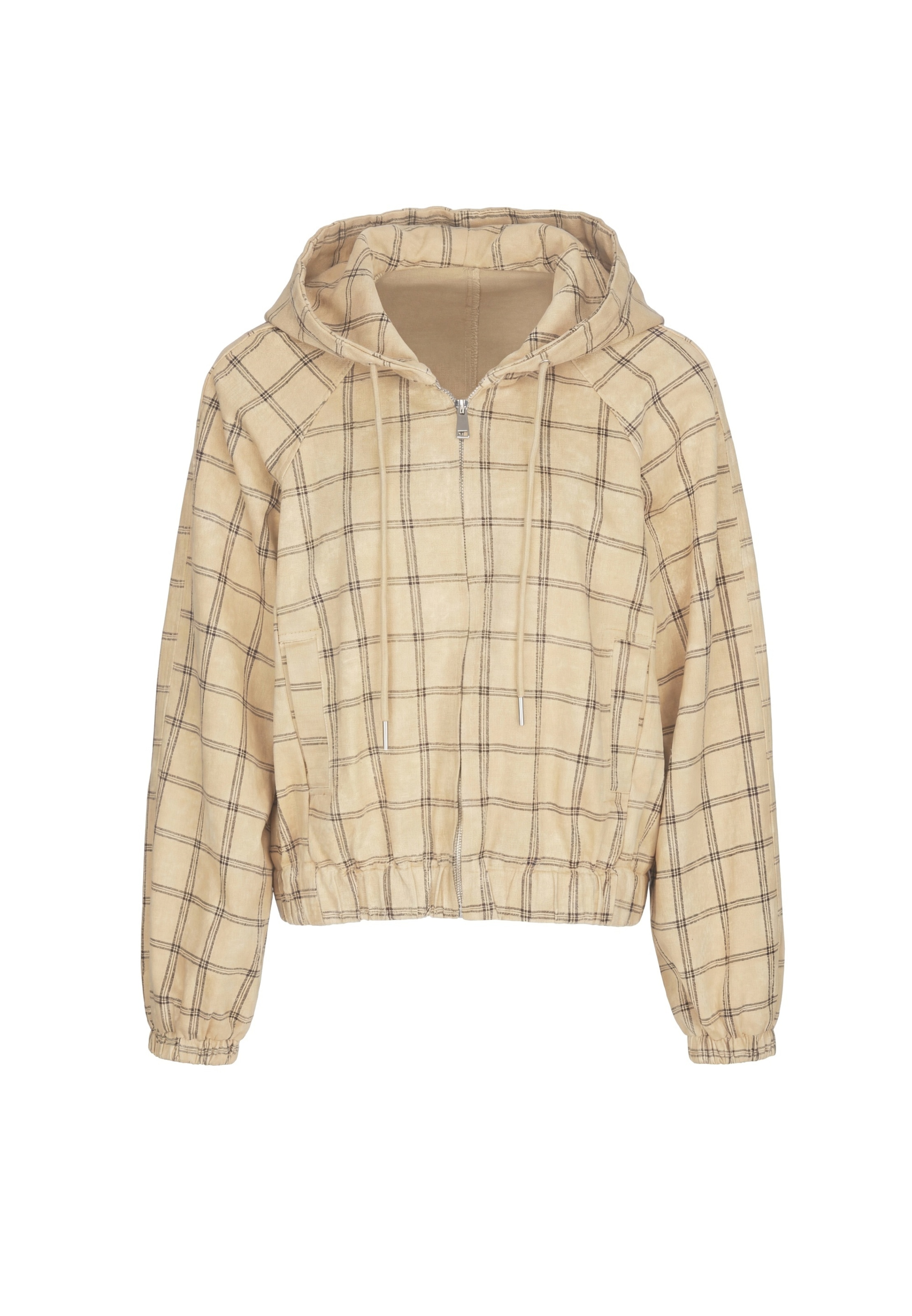 MYMO Between-season jacket in Beige: front