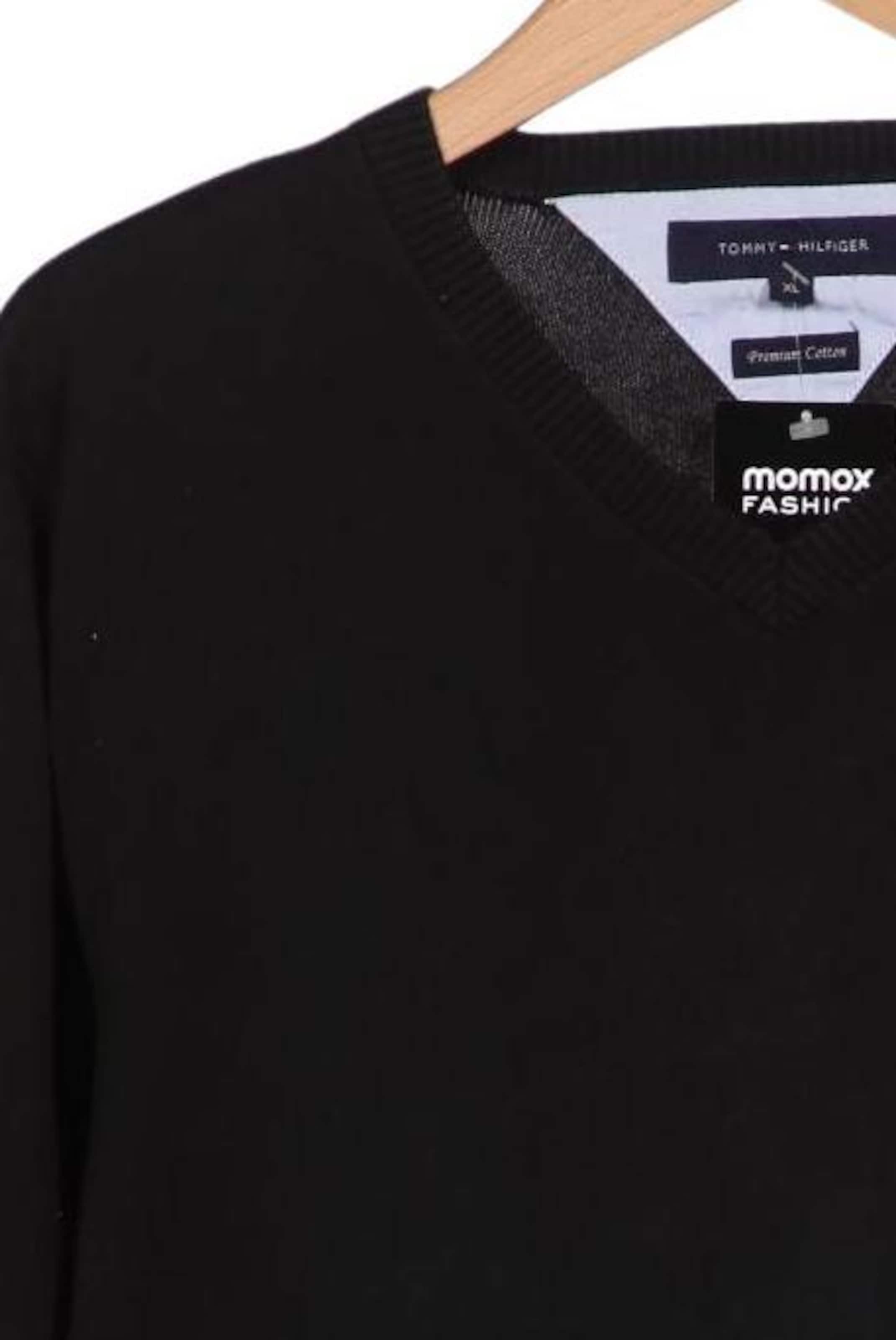 TOMMY HILFIGER Pullover XL in Schwarz