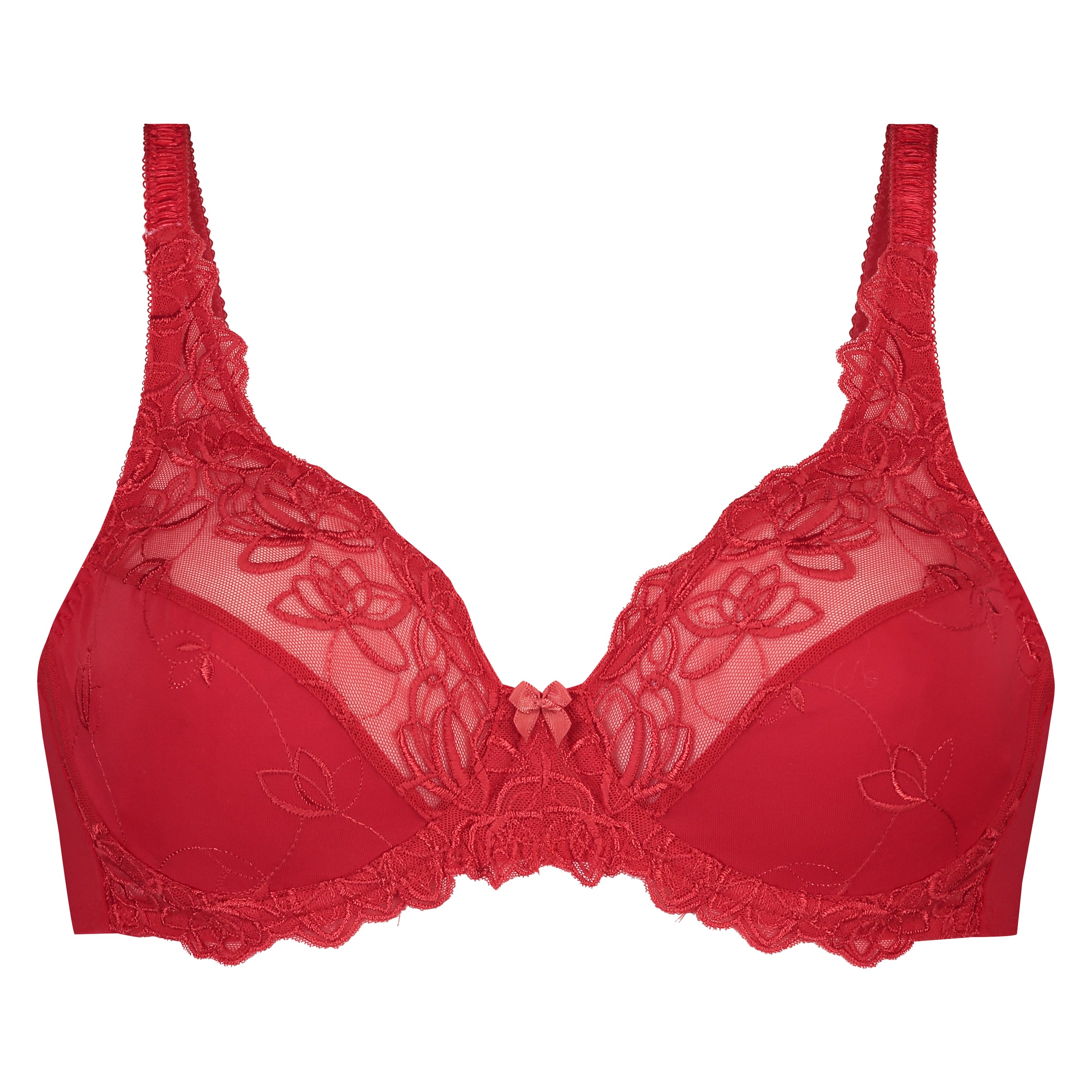 Hunkemöller T-shirt Bra 'Diva' in Red: front