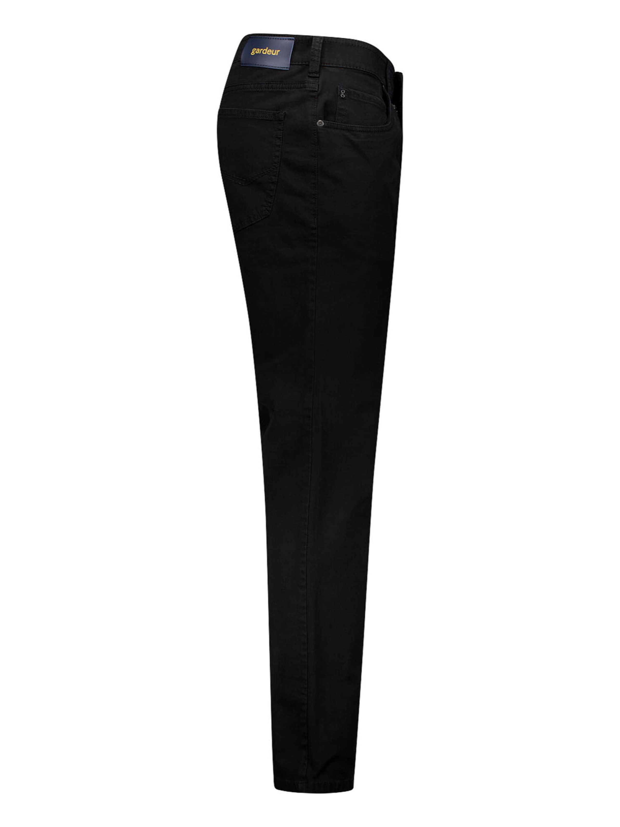 Gardeur Regular Trousers 'Bill' in Black