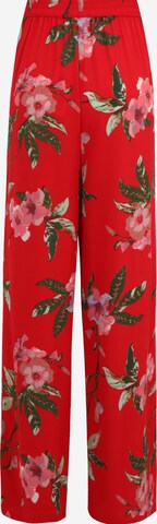 Only Tall Wide leg Pants 'NOWA' in Red