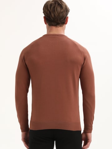 Gabbiano Pullover in Braun
