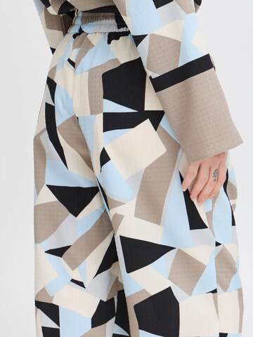 Wide Leg Pantalon 'Favia' b.young en beige