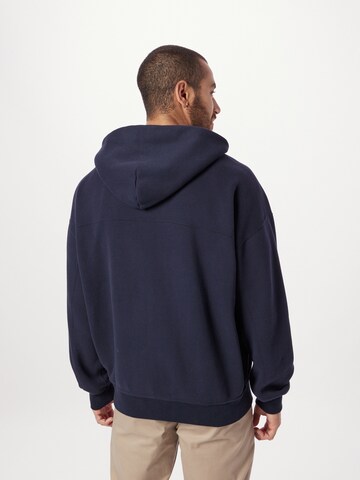 Abercrombie & Fitch Zip-Up Hoodie in Blue