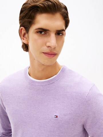 Pulover 'ESSENTIAL' de la TOMMY HILFIGER pe mov