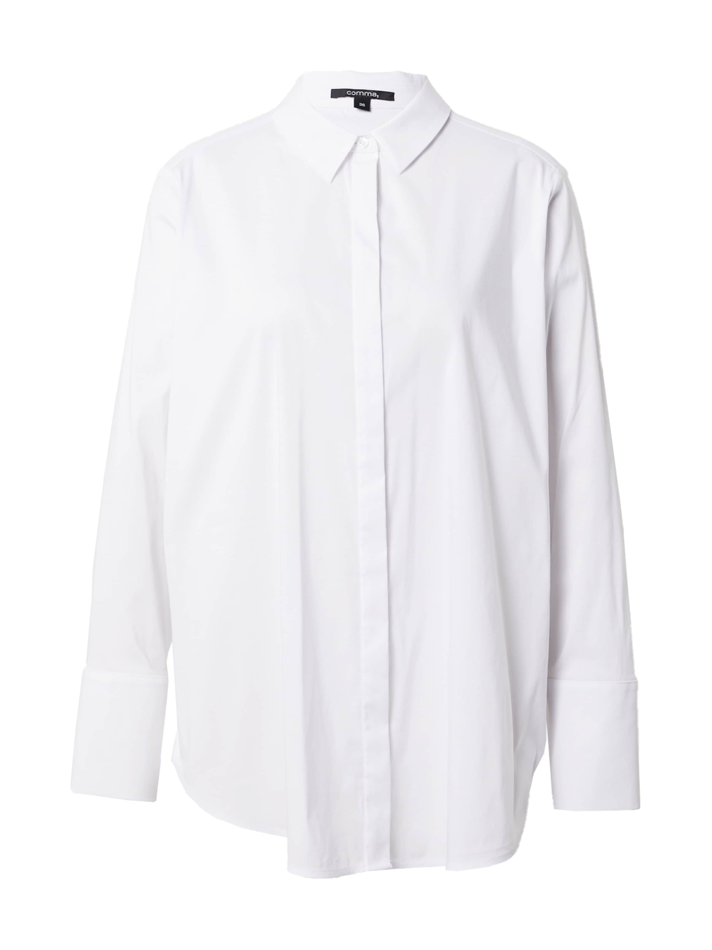 COMMA Bluse in Weiß: Vorderseite