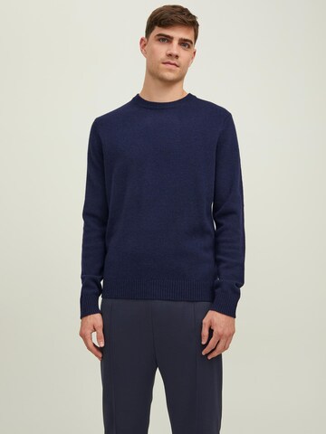 JACK & JONES Sweater in Blue: front