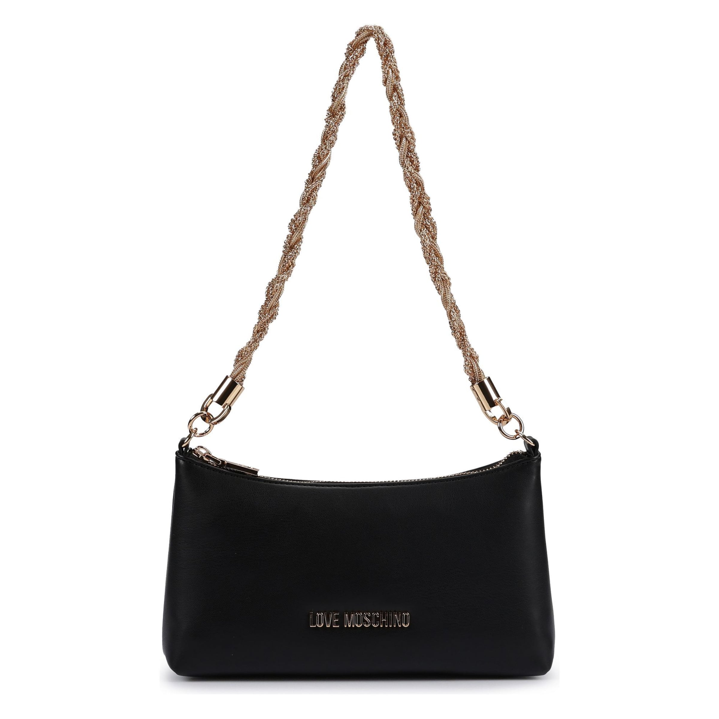 Sac bandoulière 'Smart Daily' Love Moschino en noir : devant