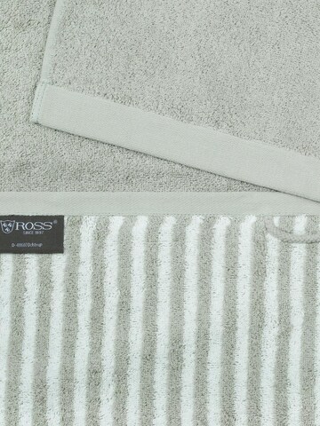 ROSS Towel 'Doubleface Stripes' in Green