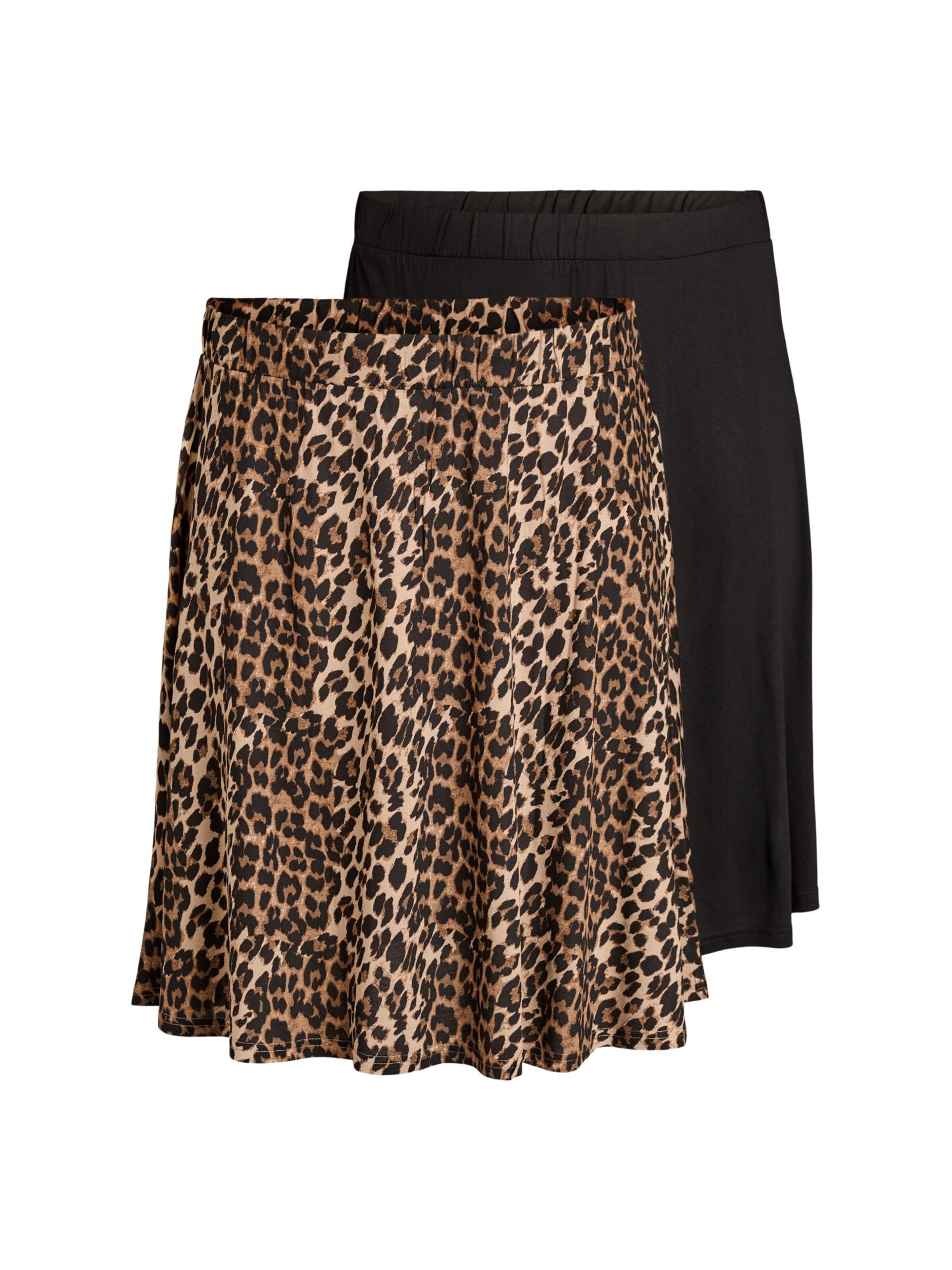 Zizzi - Saia em castanho: frente