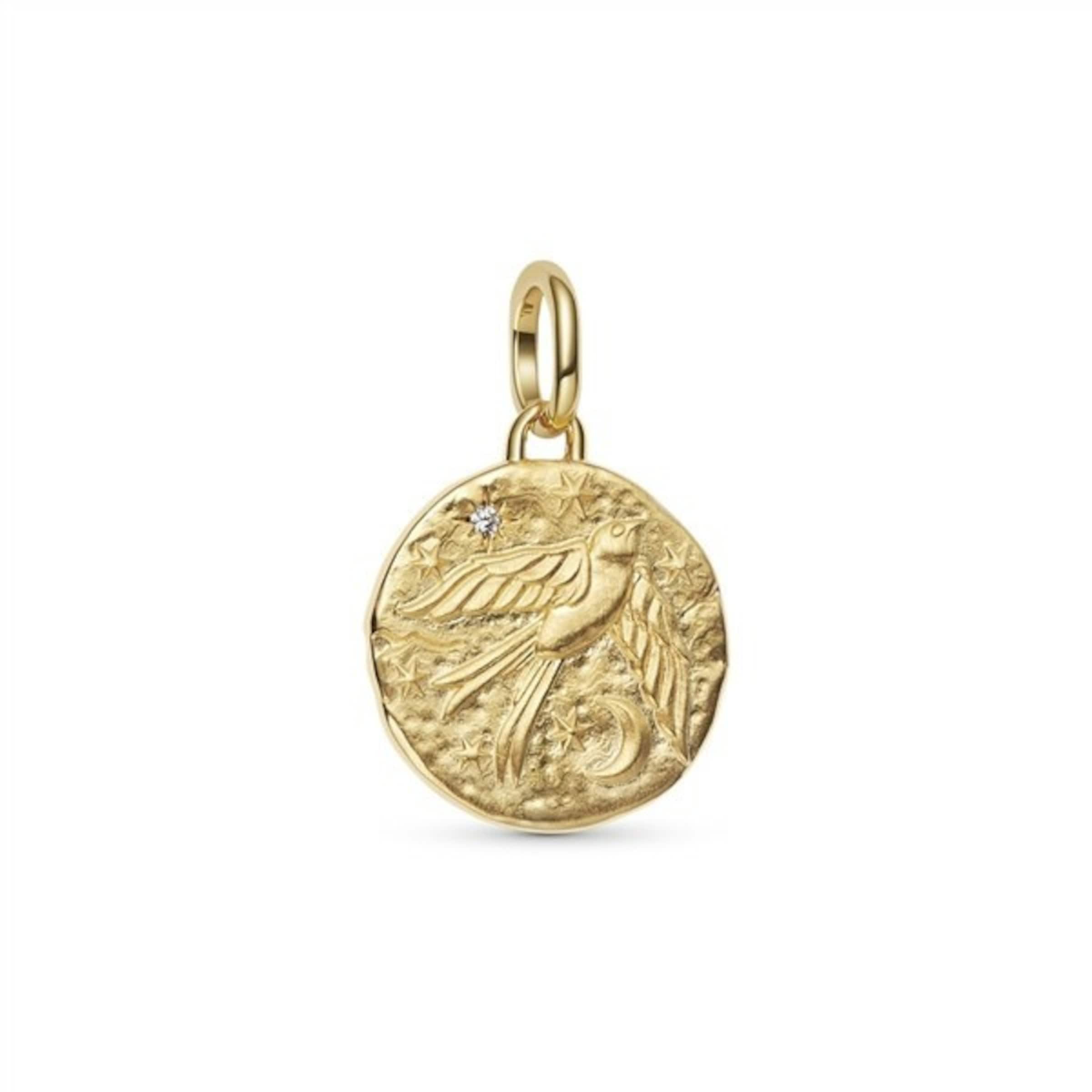 Pandora Pendant in Gold: front