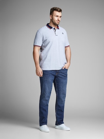 Jack & Jones Plus Slimfit Jeans 'Tim' in Blauw