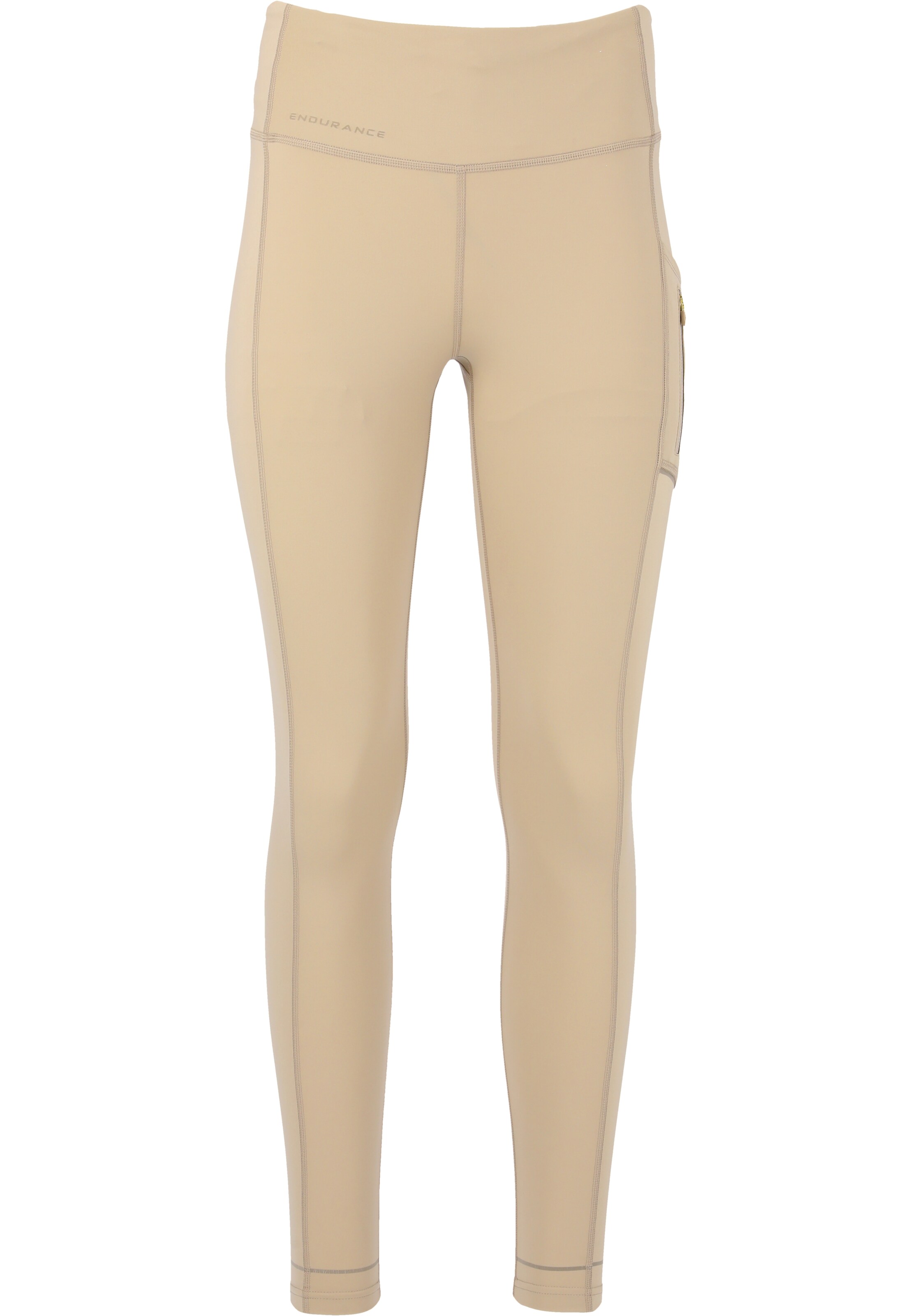ENDURANCE Skinny Sports trousers 'Thadea' in Beige: front