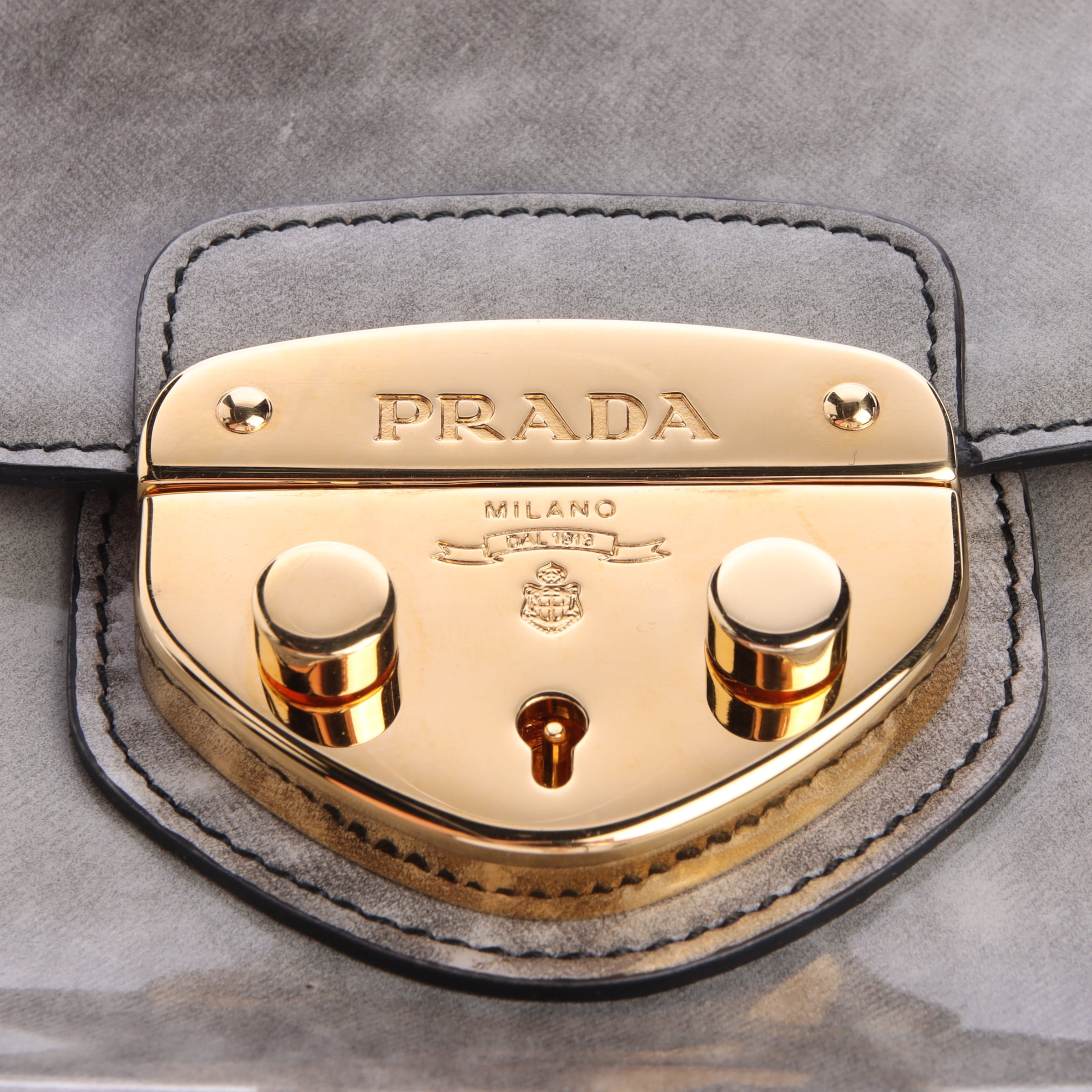 PRADA Bag in One size in Grey