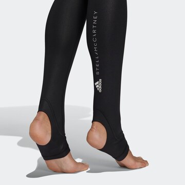 Skinny Pantaloni sport de la ADIDAS BY STELLA MCCARTNEY pe negru