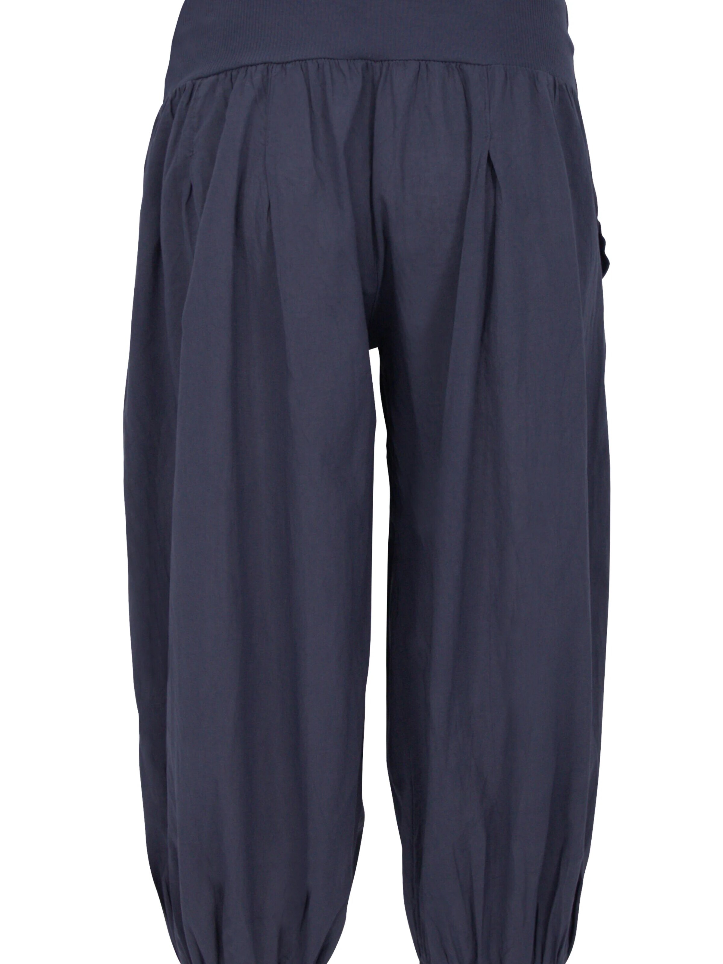 malito more than fashion Loose fit Harem Pants in Blue