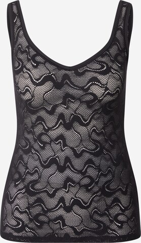 SLOGGI Top 'GO Allround Lace' in Schwarz: predná strana