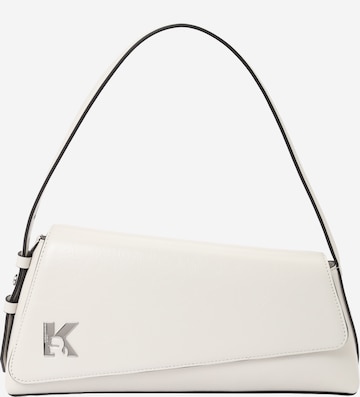 KARL LAGERFELD JEANS Чанта за през рамо в бяло: отпред