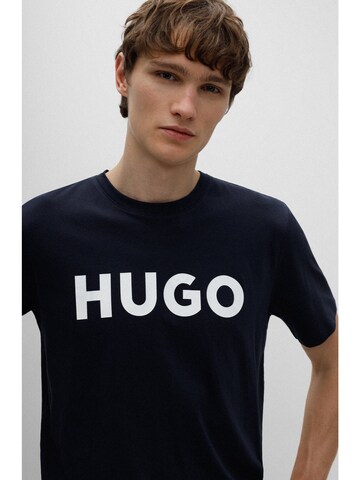 HUGO Shirt 'Dulivio' in Blue: front