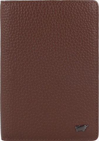 Braun Büffel Wallet 'Theo' in Brown: front