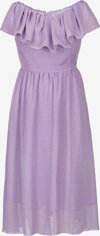 Karko Cocktail Dress 'MILANO' in Purple: front