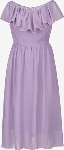 Karko Cocktail Dress 'MILANO' in Purple: front