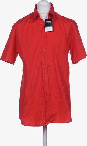 HUGO Button Up Shirt in XL in Red: front