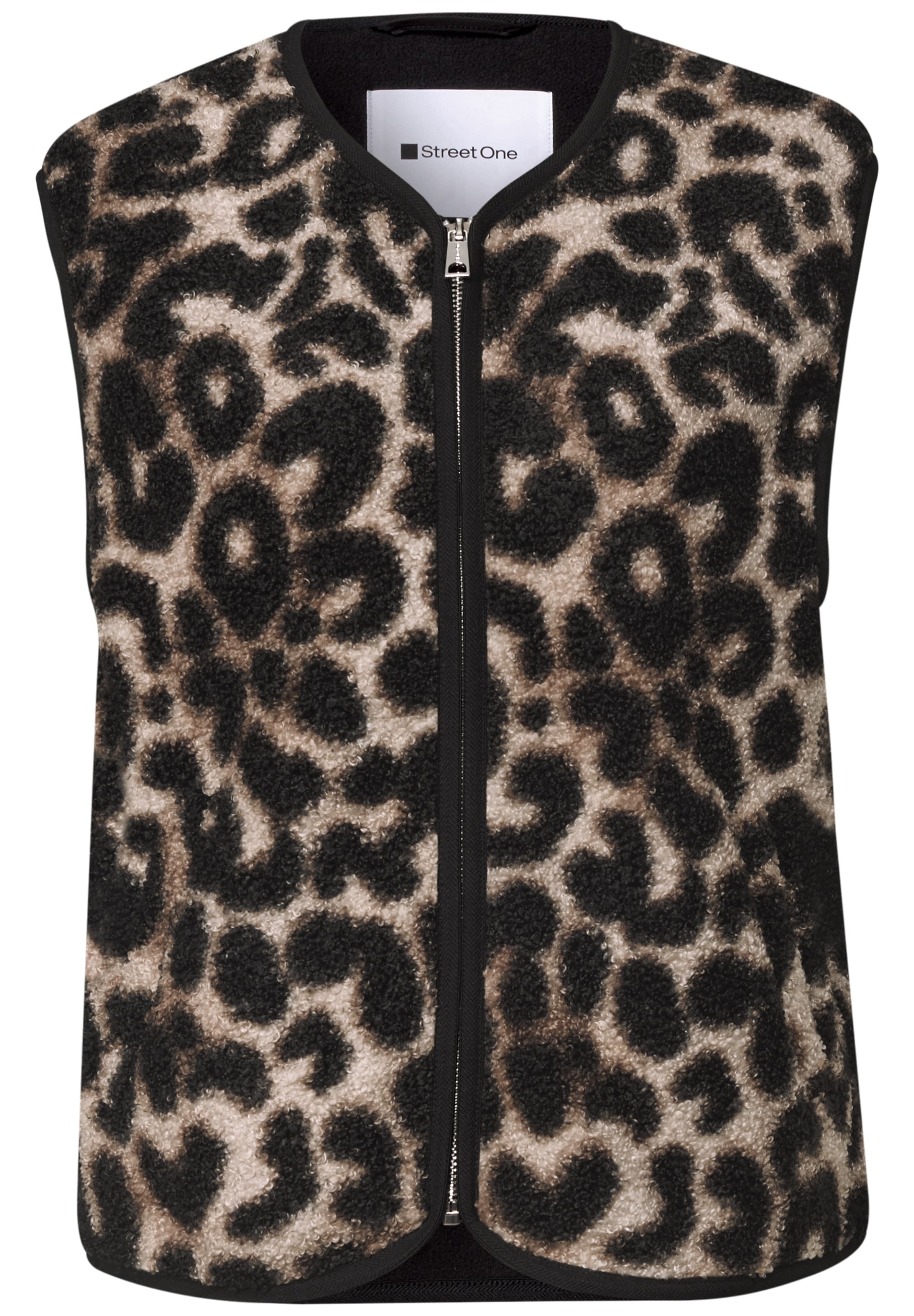 STREET ONE Vest in Black: front