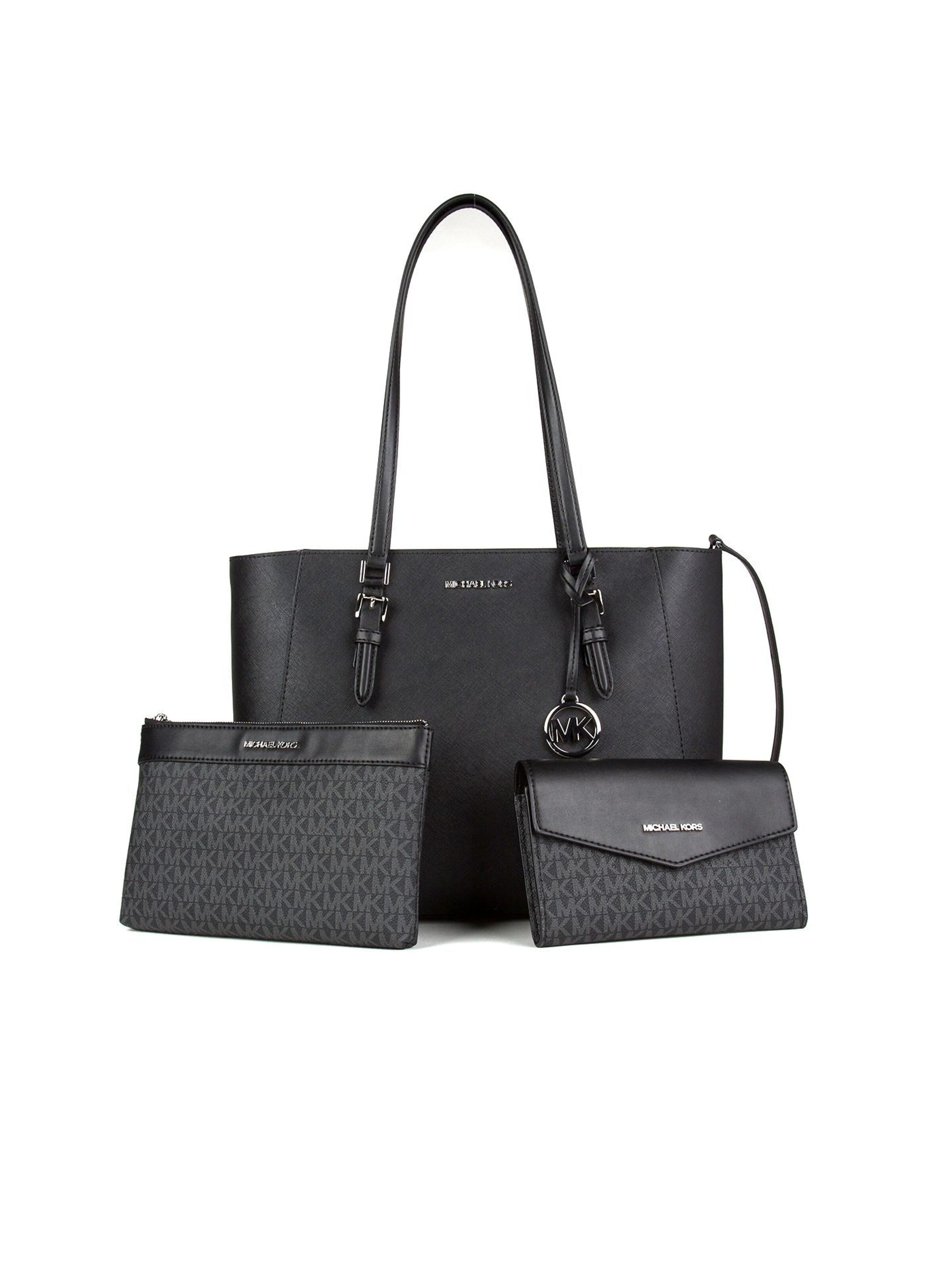 Michael Kors Handtasche 'Charlotte 3-In-1'‌‌‌‌‌ in Schwarz: Vorderseite