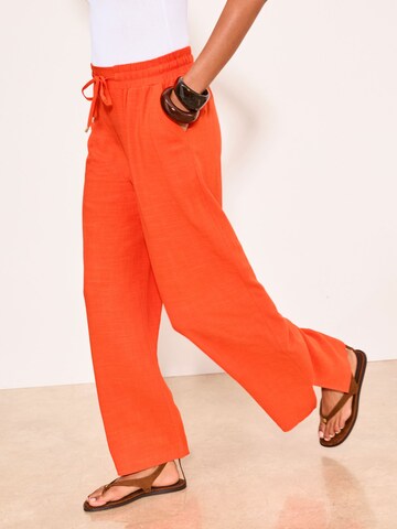 Wide Leg Pantalon Lipsy en orange