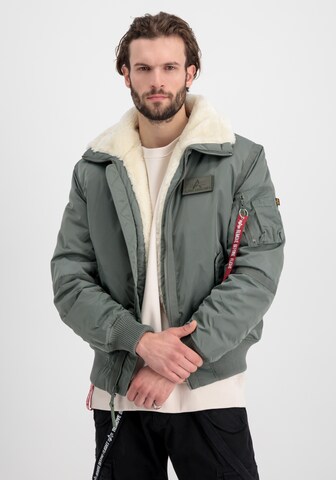 Regular fit Giacca invernale 'B15-3 TT' di ALPHA INDUSTRIES in verde: frontale