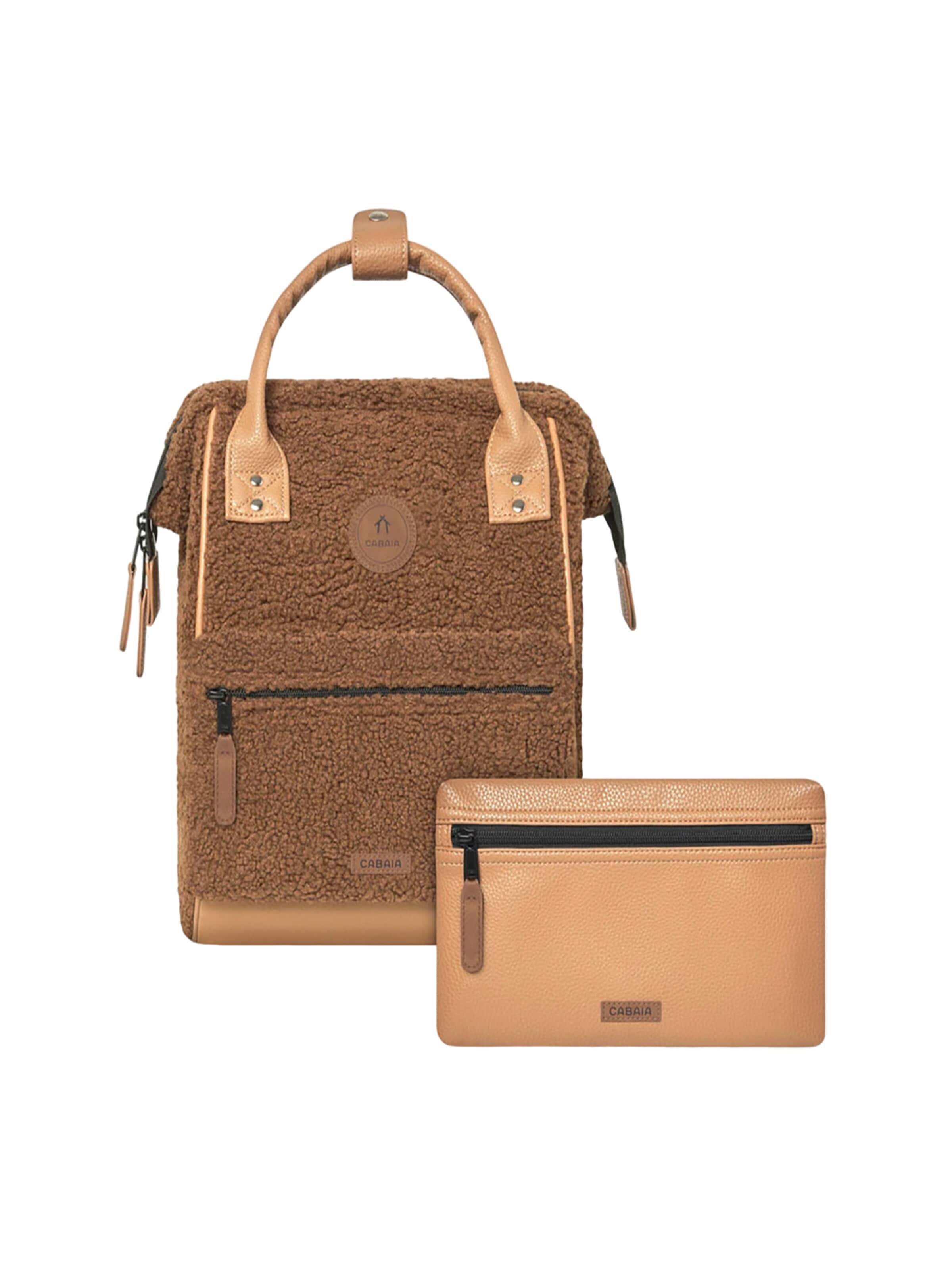 Cabaia Backpack 'Tucson S' in Brown: front