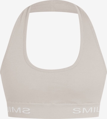 Smilodox Sport BH Azura Shaped Fit in Beige: Vorderseite