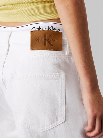 Loosefit Jean Calvin Klein Jeans en blanc