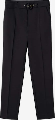 MANGO Regular Hose in Schwarz: predná strana