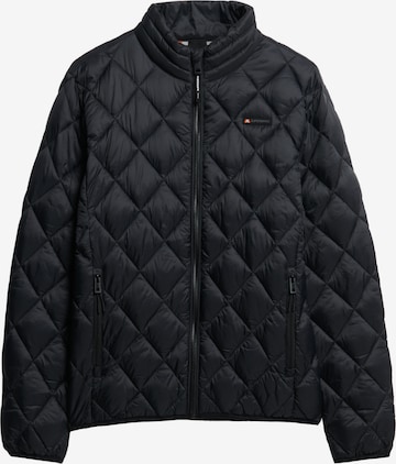 Superdry Tussenjas 'Fuji Lite' in Zwart: voorkant