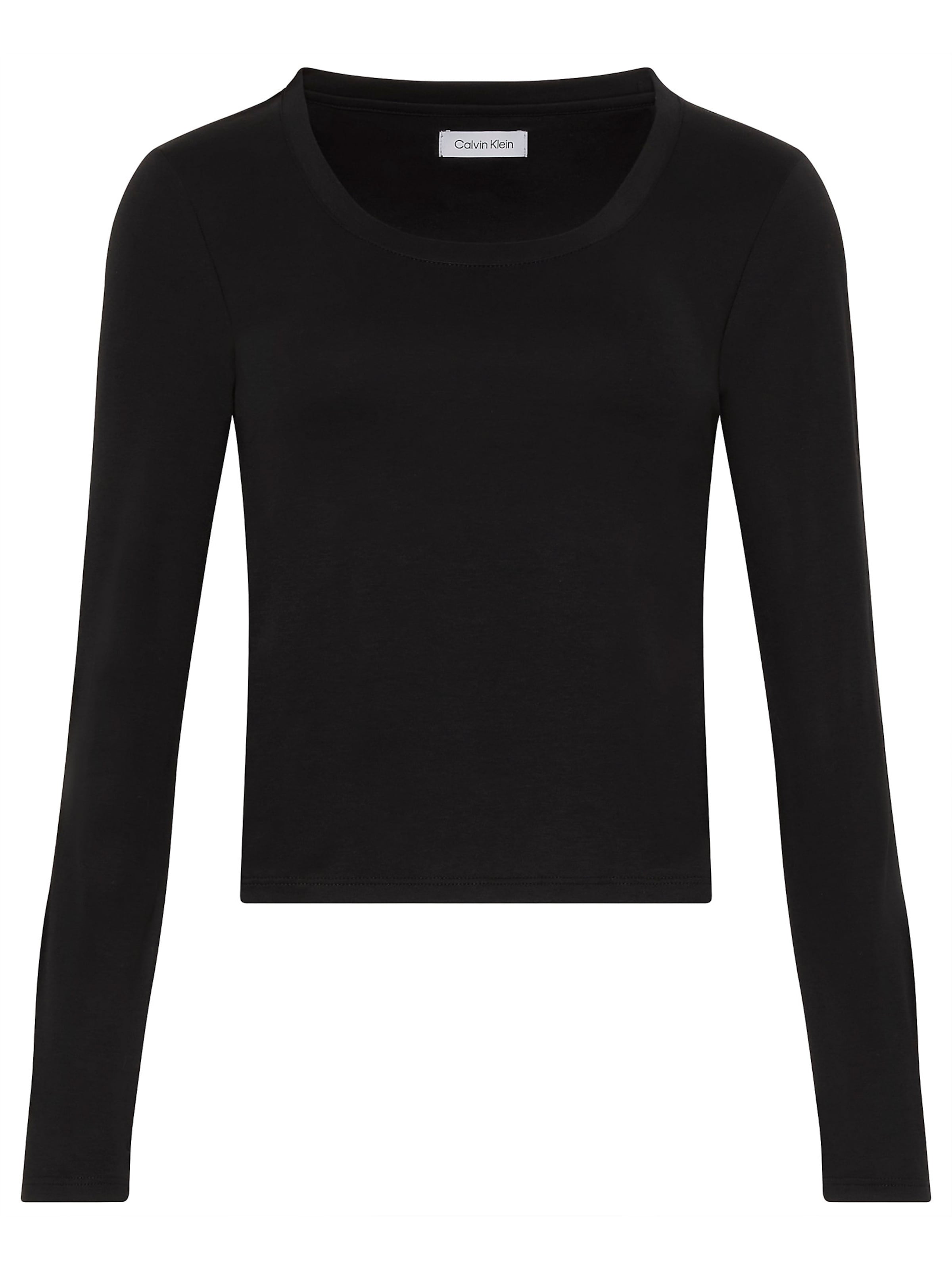 Calvin Klein Shirt in Zwart: voorkant